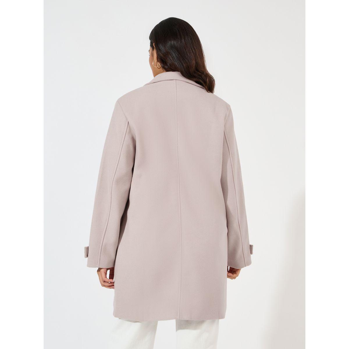 Styli Boxy Fit Longline Double Breasted Wool Like Coat-women-clothing-coatsandjackets-coats-image-5