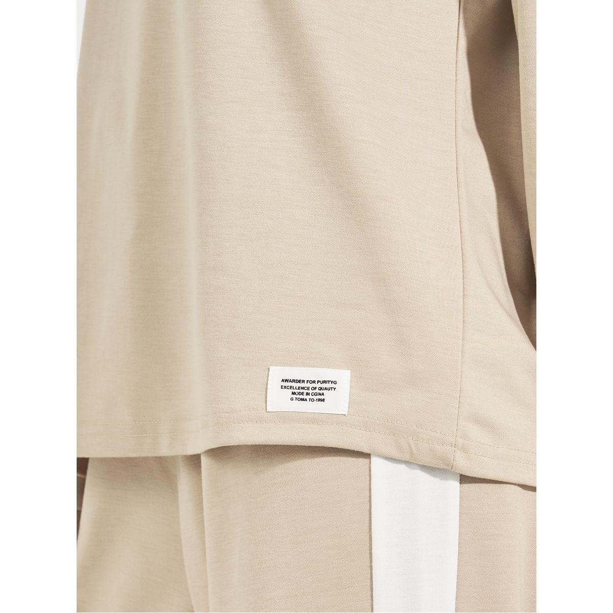 Styli Turtle Neck Knit Top & Side Stripe Joggers Co-Ords-women-clothing-coordsets-image-3