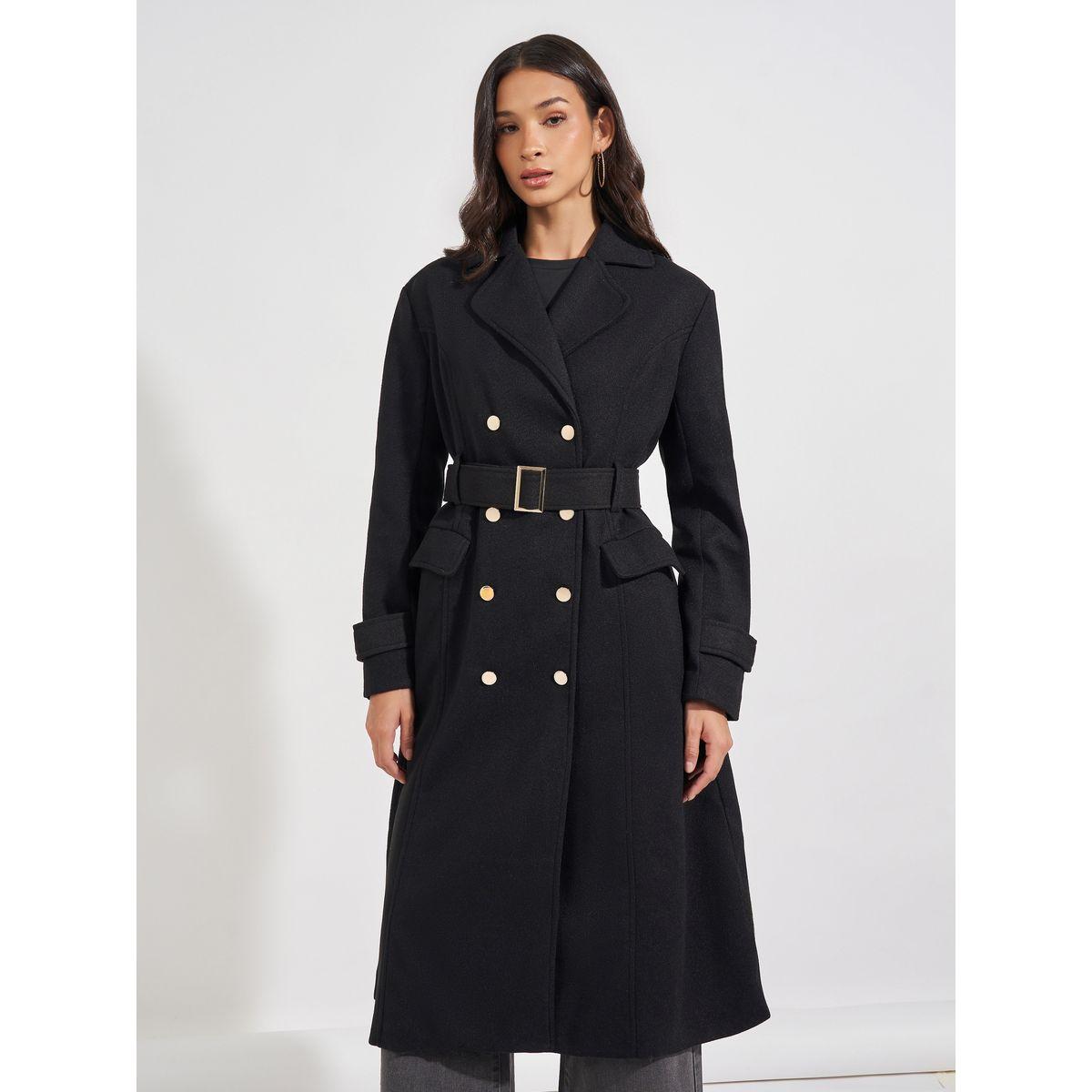Styli Regular Fit Wool Like Double Breasted Belted Coat-women-clothing-coatsandjackets-coats-image-2