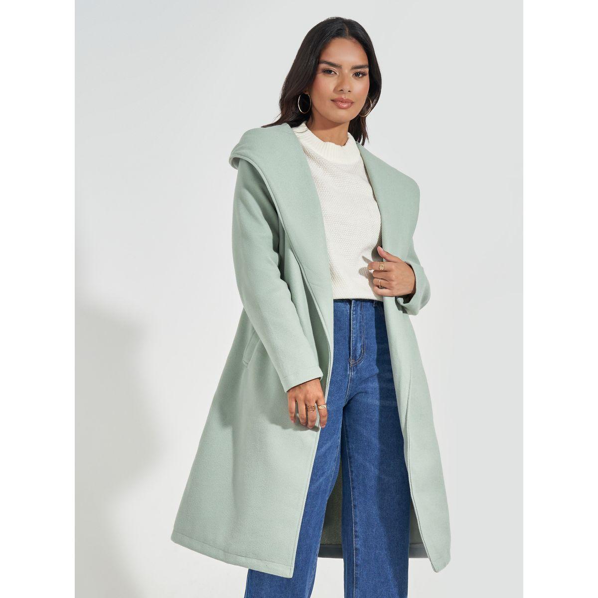Styli Regular Fit Longline Belted Wool Like Coat-women-clothing-coatsandjackets-coats-image-2