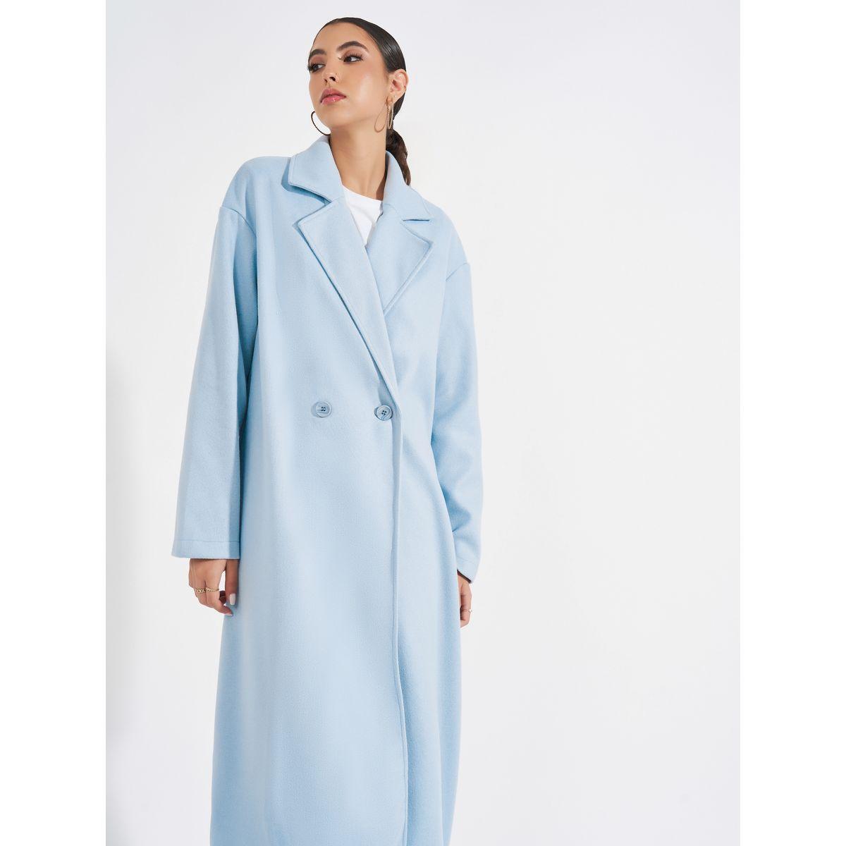 Styli Regular Fit Maxi Length Wool Like Buttoned Coat-women-clothing-coatsandjackets-coats-image-3