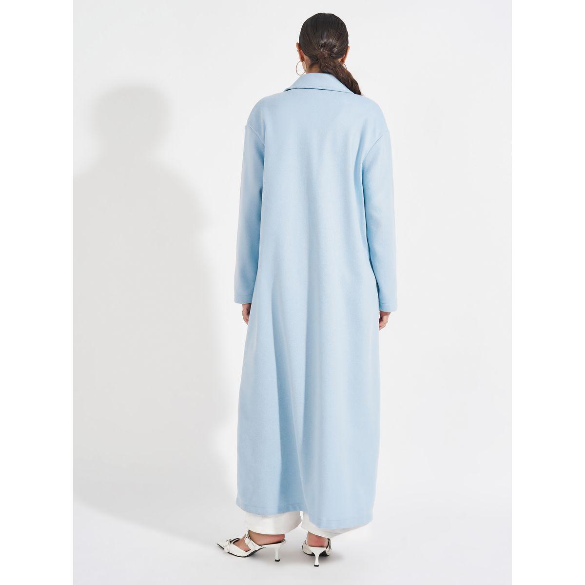 Styli Regular Fit Maxi Length Wool Like Buttoned Coat-women-clothing-coatsandjackets-coats-image-5