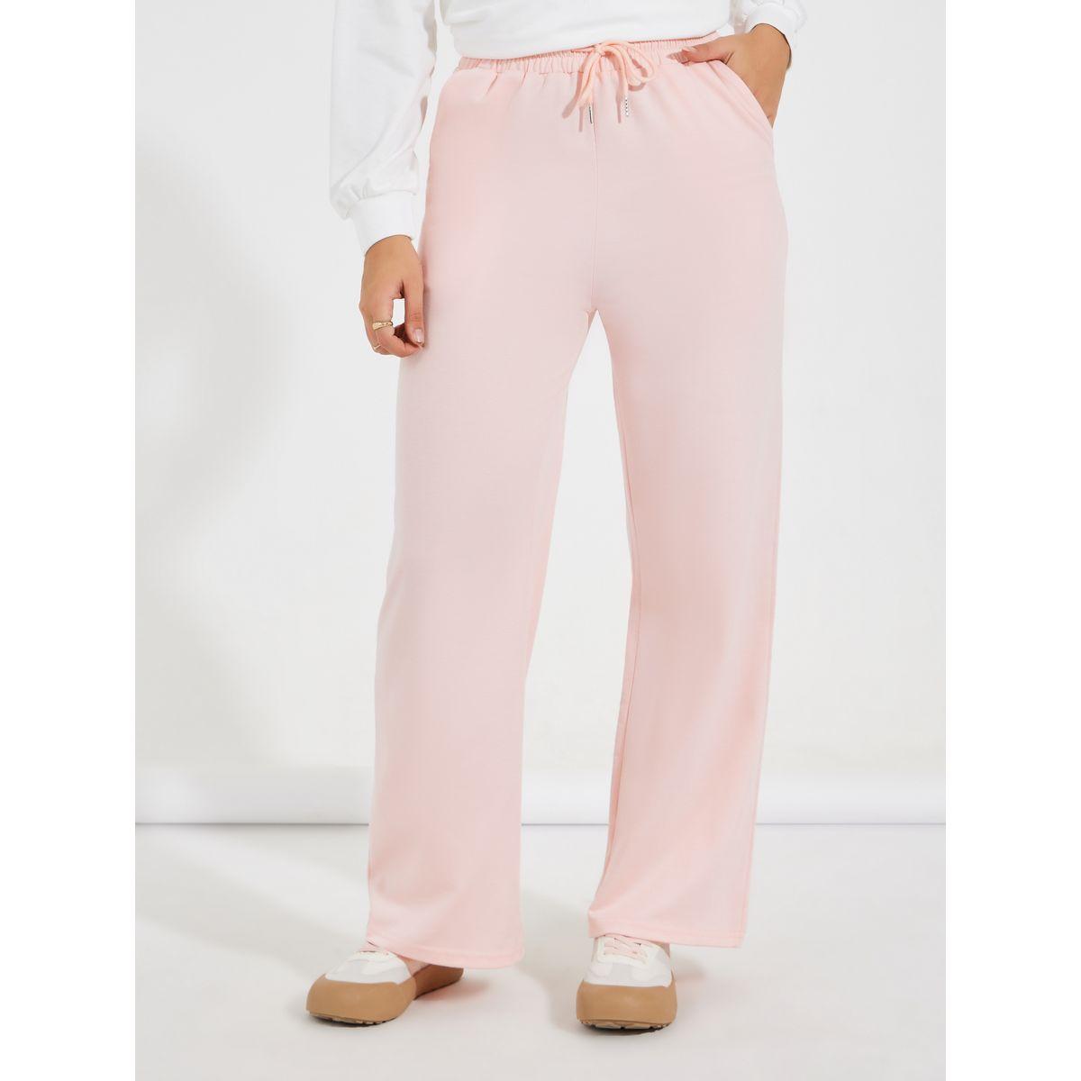 Styli Bow Print Sweatshirt & Wide Leg Joggers Co-Ords-women-clothing-coordsets-image-4