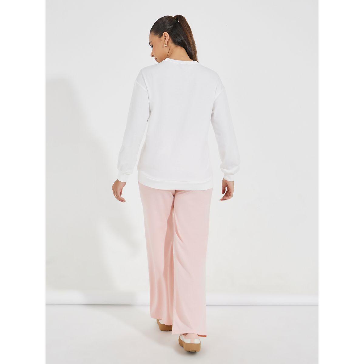طقم منسق من جوغر بأرجل واسعة مع سويت شيرت-women-clothing-coordsets-image-5