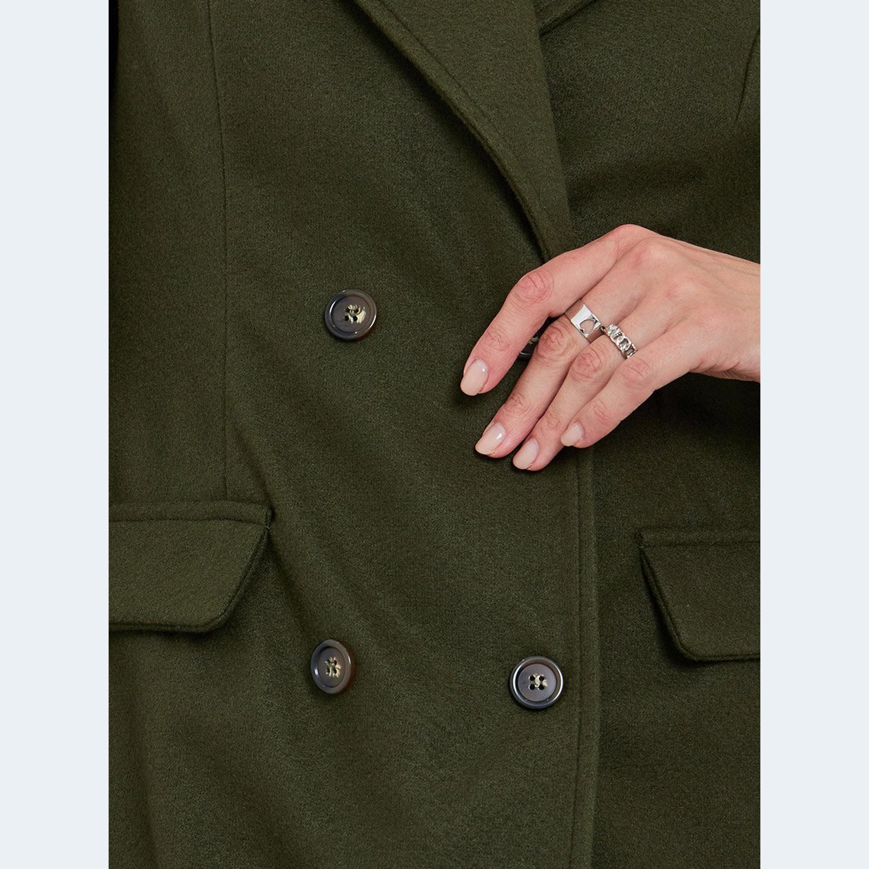 Styli Olive Buttoned Midi Coat-women-winterwear-coatsandjackets-coats-image-3