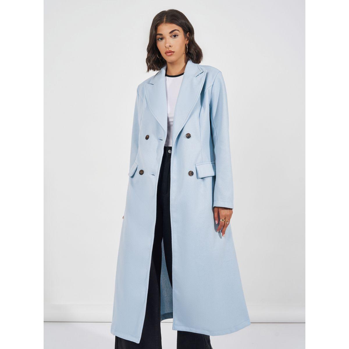 Styli Regular Fit Double Breasted Wool Like Coat-women-clothing-coatsandjackets-coats-image-2