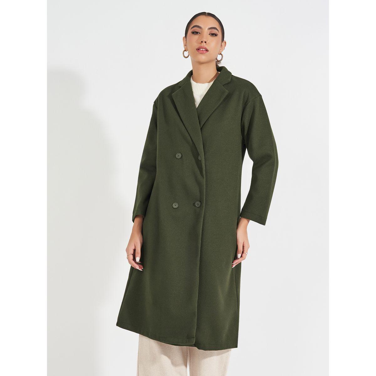 Styli Regular Fit Double Breasted Wool Like Coat-women-clothing-coatsandjackets-coats-image-2