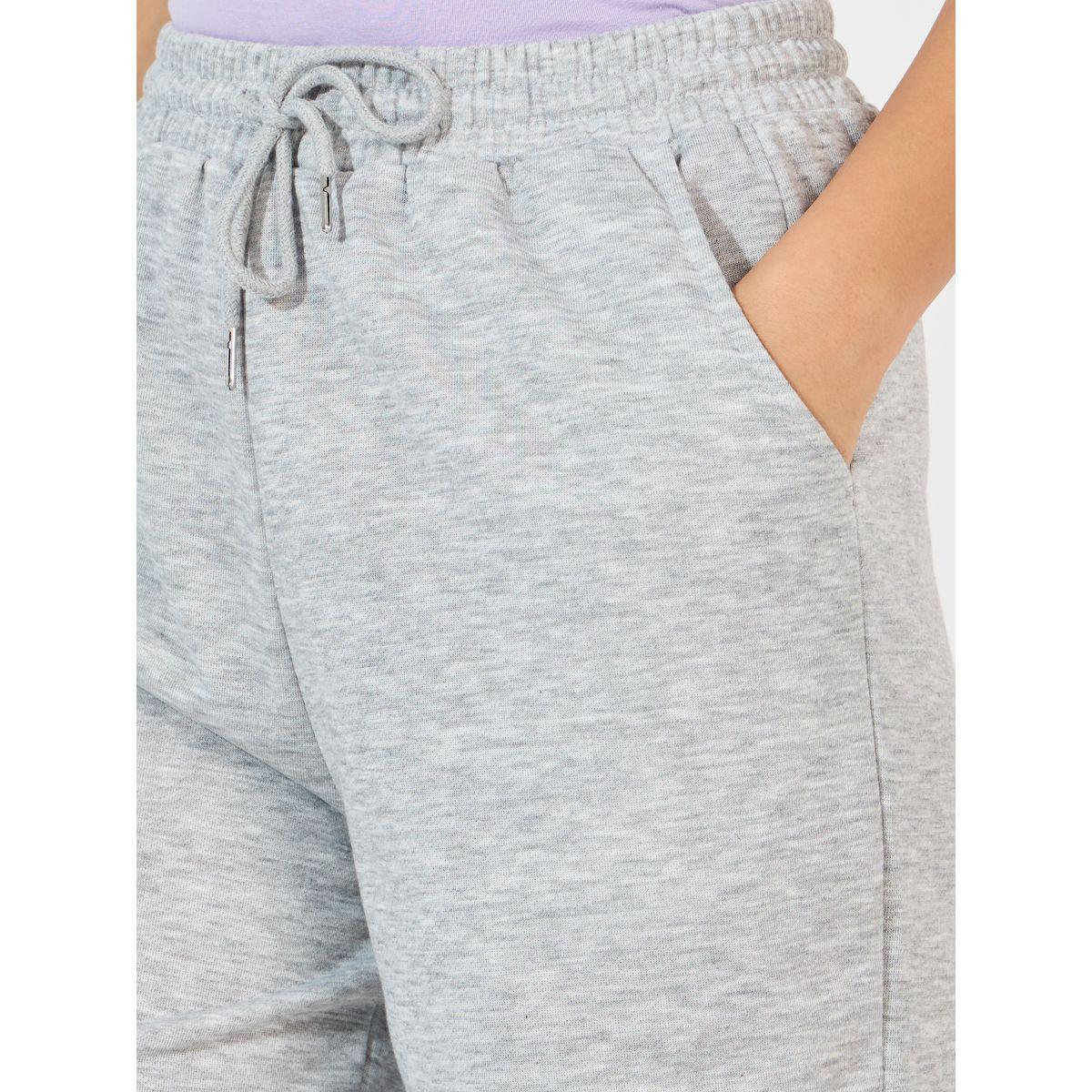 Styli Solid Wide Leg Joggers with Drawstring Closure-women-clothing-bottoms-joggers-image-3