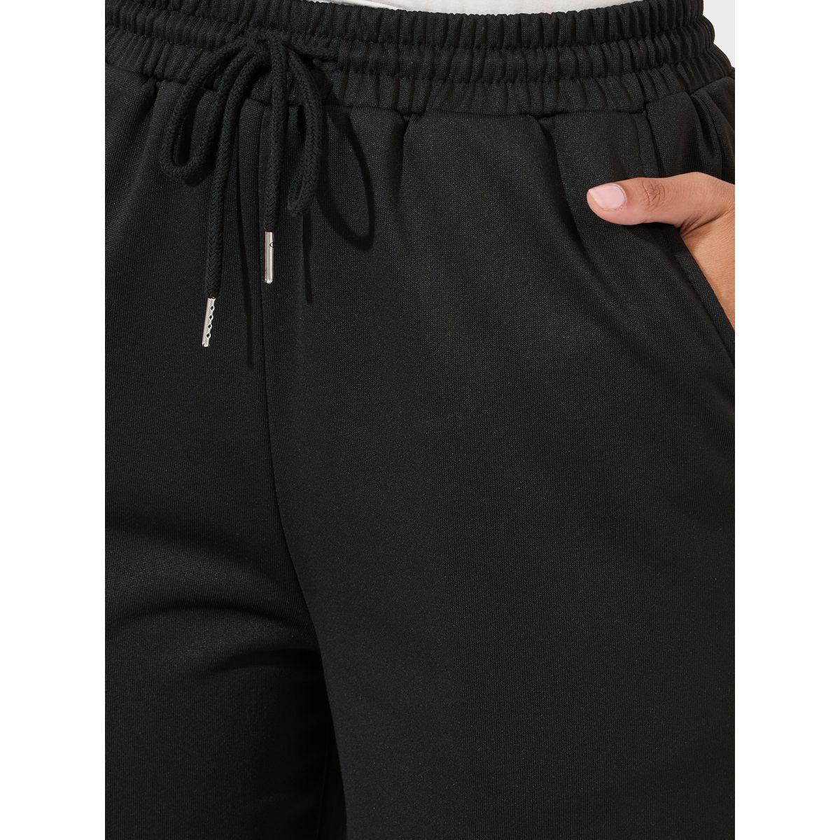 جوغر سادة بأرجل واسعة مع رباط خصر-women-clothing-bottoms-joggers-image-3
