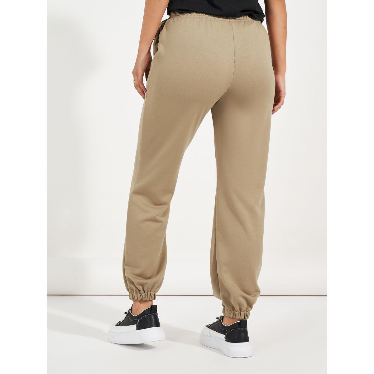 Styli Elasticated Waist Cuffed Joggers-women-clothing-bottoms-joggers-image-4