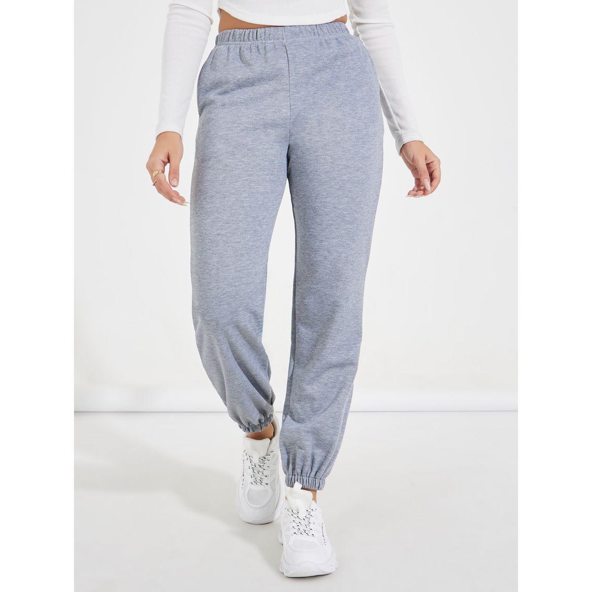 Styli Elasticated Waist Cuffed Joggers-women-clothing-bottoms-joggers-image-2
