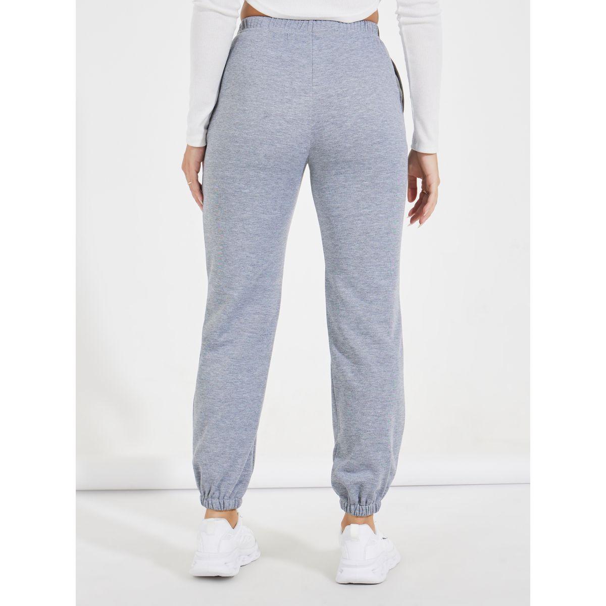 Styli Elasticated Waist Cuffed Joggers-women-clothing-bottoms-joggers-image-4