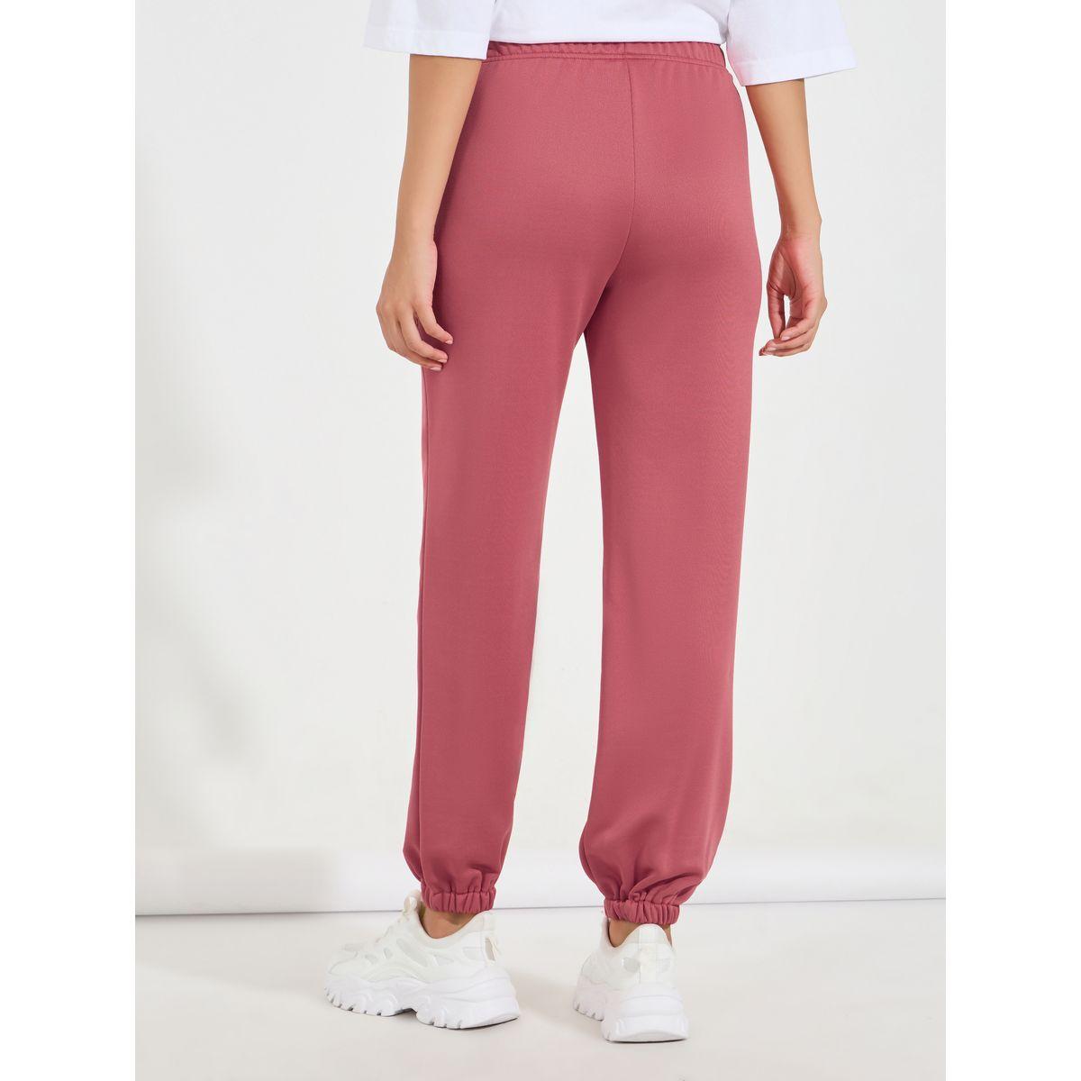 Styli Elasticated Waist Cuffed Joggers-women-clothing-bottoms-joggers-image-4
