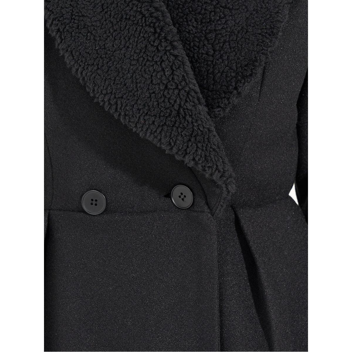 Styli Regular Fit Midi Wool Like Faux Fur Collar Coat-women-clothing-coatsandjackets-coats-image-4