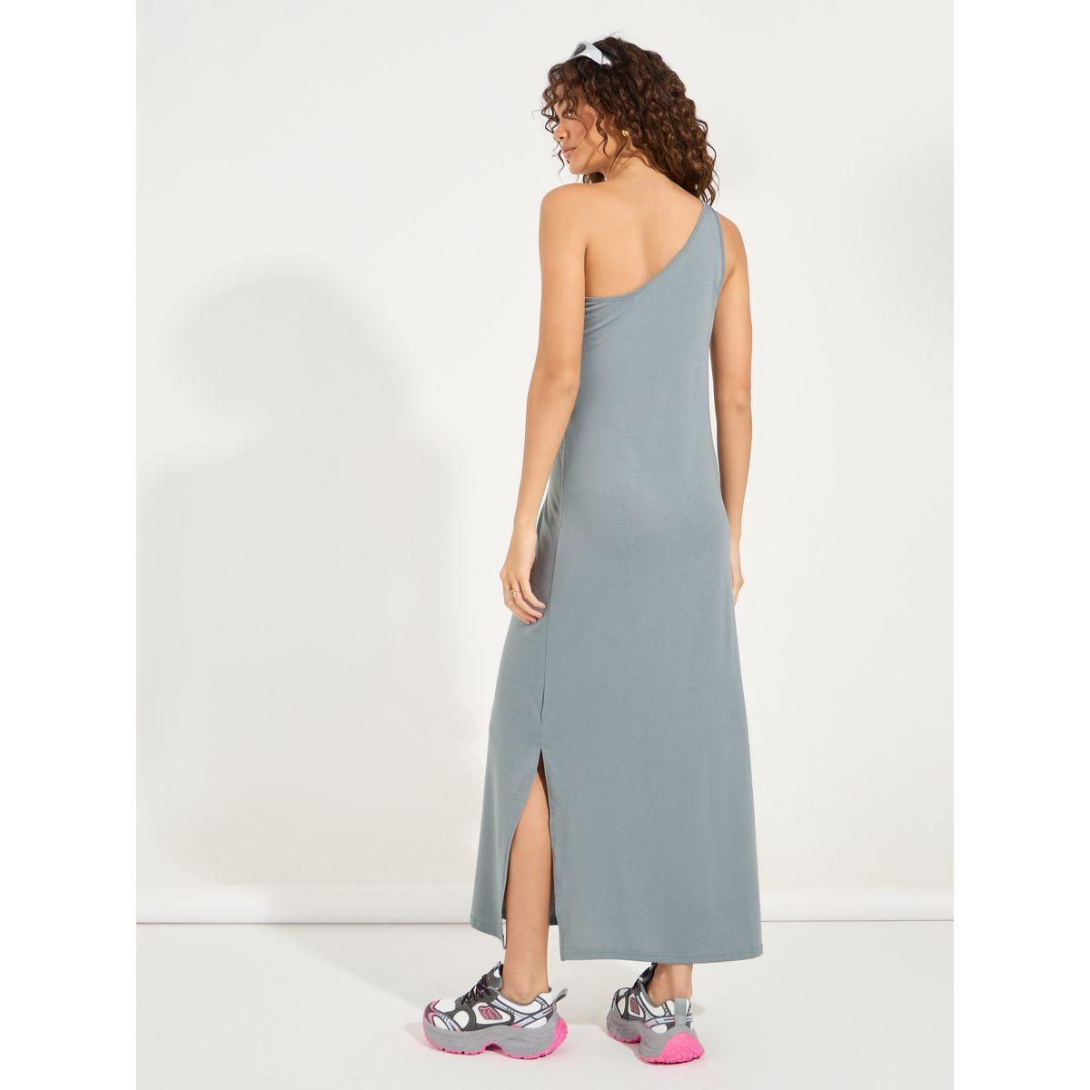 Styli One Shoulder Neck Maxi Dress with Side Slit-women-clothing-dresses-image-6