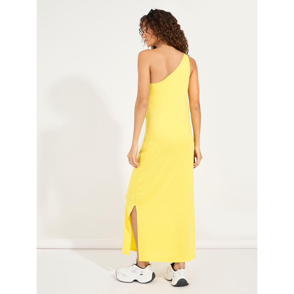 Styli One Shoulder Neck Maxi Dress with Side Slit-women-clothing-dresses-image-6