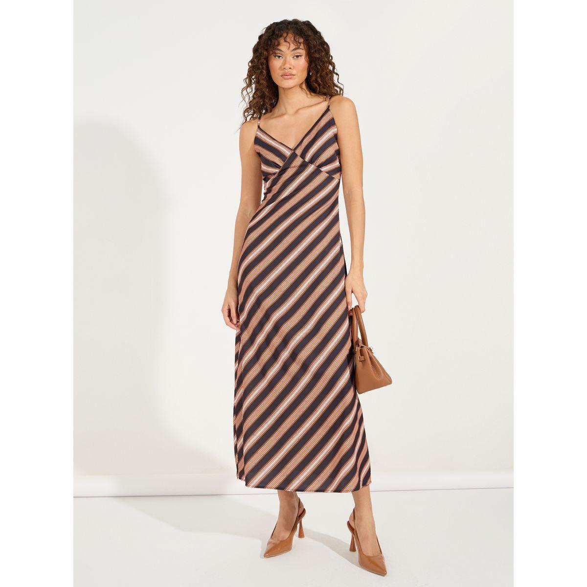 Styli Striped Strappy Shift Maxi Dress-women-clothing-dresses-image-1