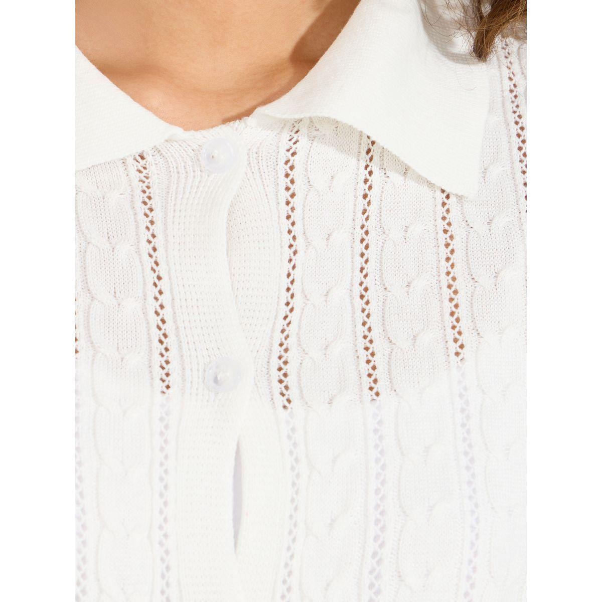 Styli Cable Knit Pattern Regular Fit Shirt-women-clothing-shirtsandblouses-shirts-image-4