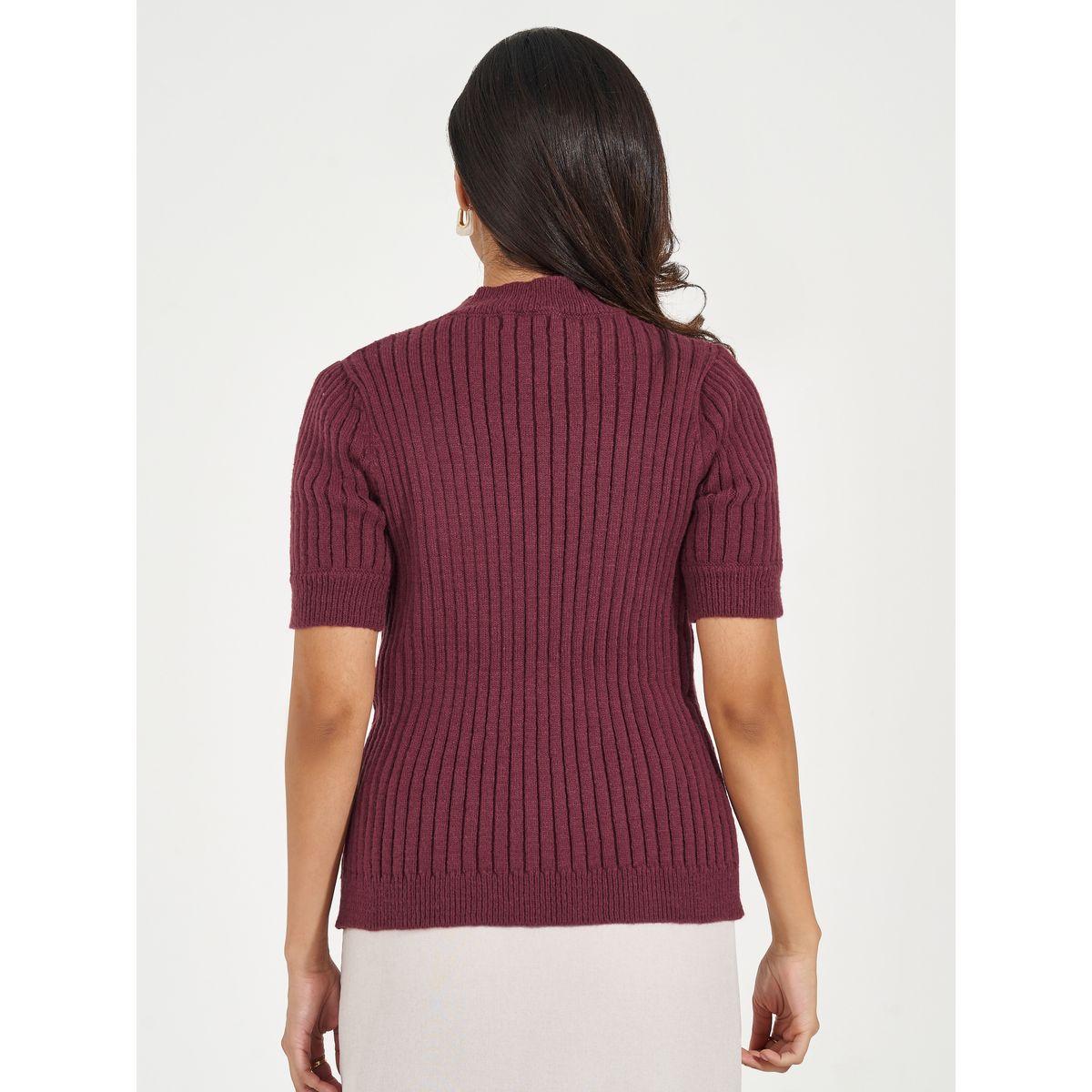 Styli High Neck Sweater Knit Top-women-clothing-shirtsandblouses-blouses-image-4