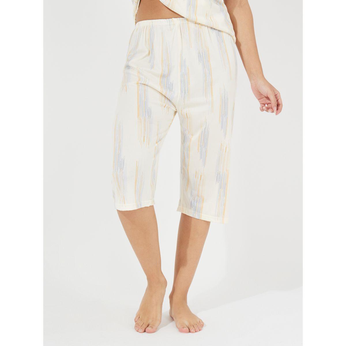 Styli Printed Round Neck T-Shirt & Capri Pyjama Set-women-clothing-nightwear-pyjamas-longsets-image-5