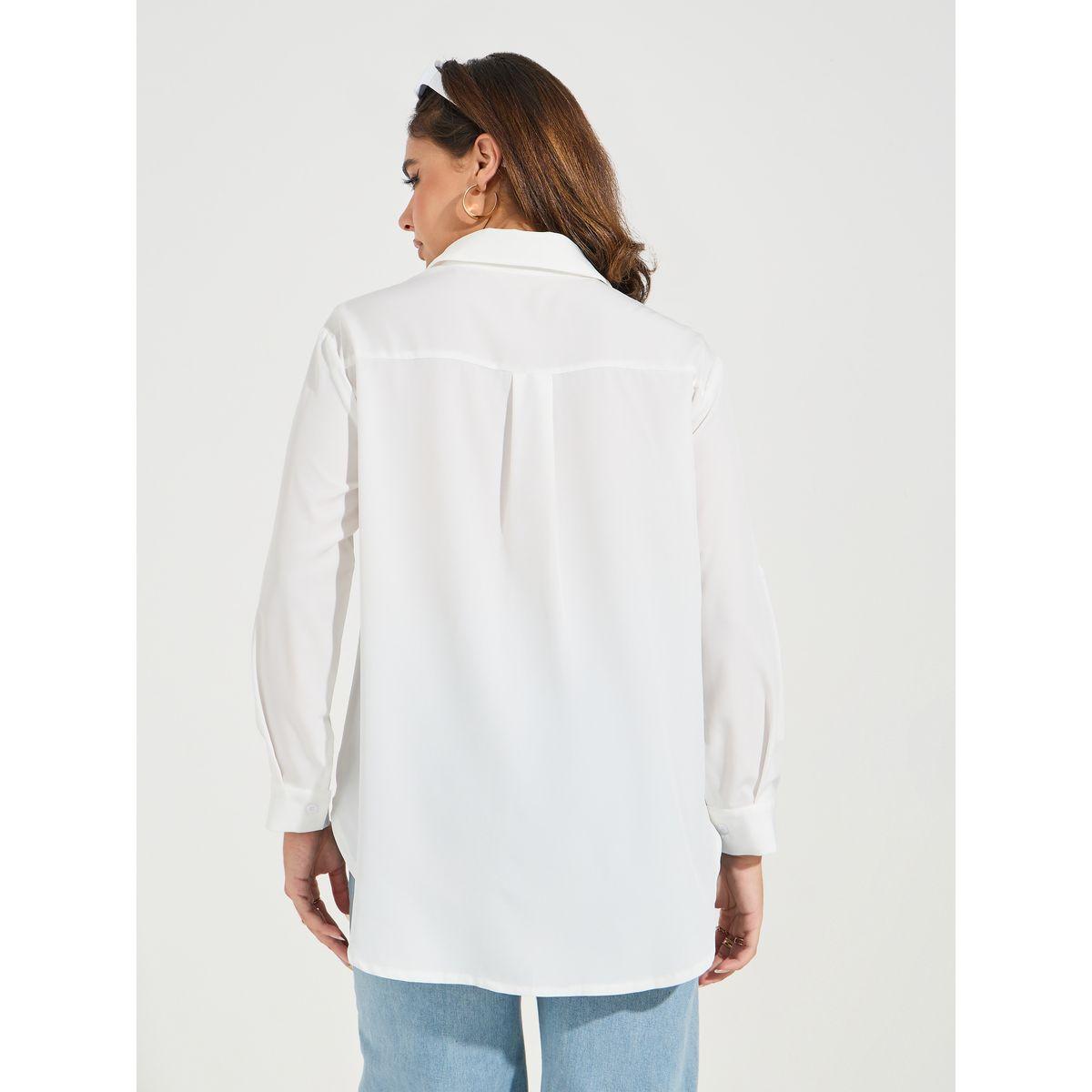 بلوزة سادة باكمام طويلة وازرار-women-clothing-shirtsandblouses-shirts-image-6