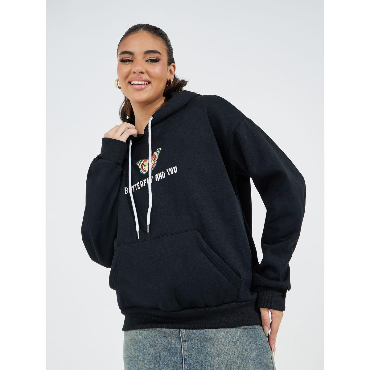 Styli Butterfly Print Hoodie-women-winterwear-hoodiesandsweatshirts-hoodies-image-1