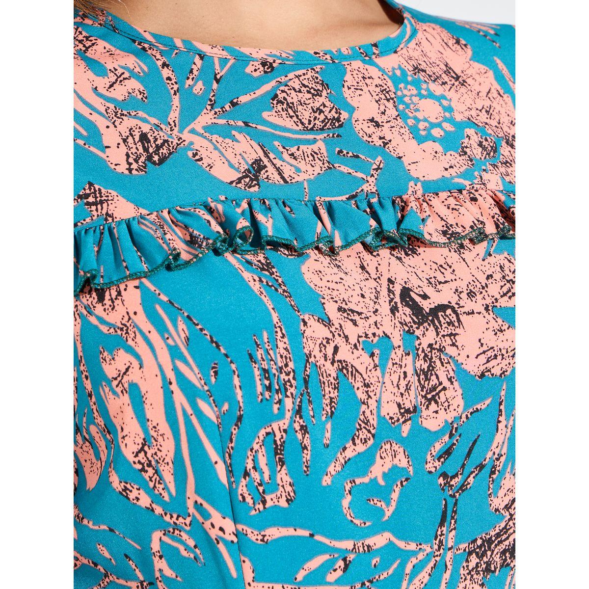Styli All Over Print Maxi Dress with Ruffle Detail-women-clothing-dresses-image-3