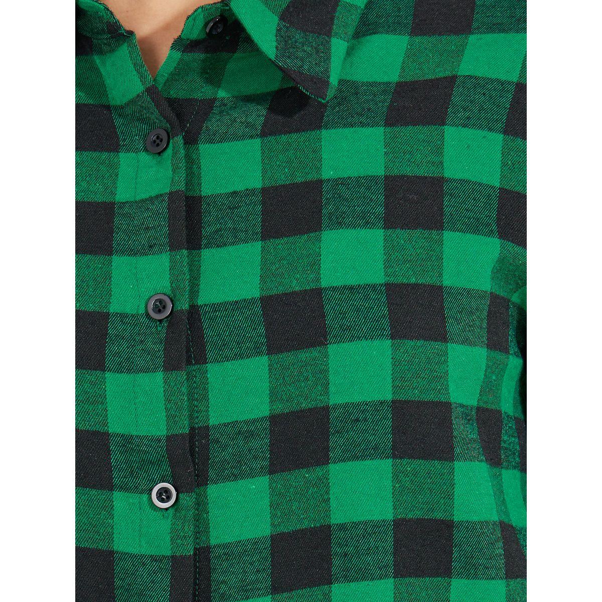 Styli Oversized Flannel Longline Shirt-women-clothing-shirtsandblouses-shirts-image-4