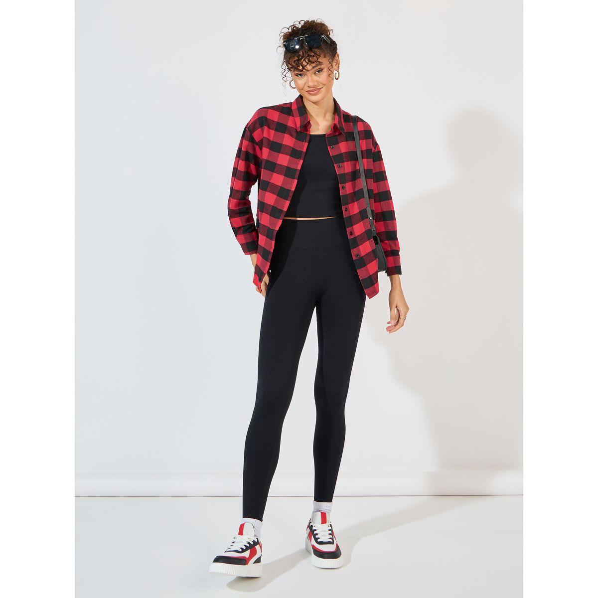 بلوزة طويلة بقصة فضفاضة وأكمام طويلة-women-clothing-shirtsandblouses-shirts-image-2