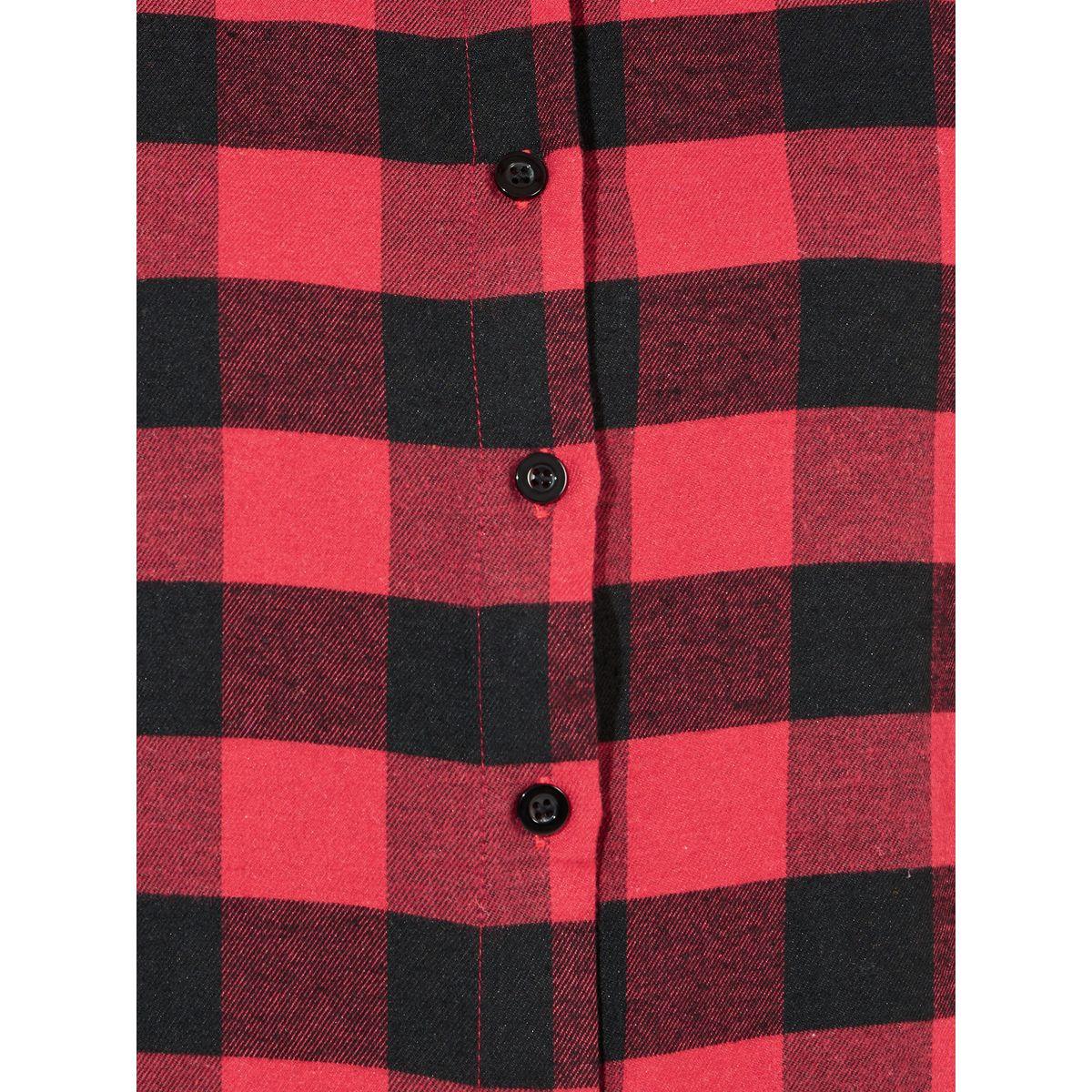 Styli Oversized Flannel Longline Shirt-women-clothing-shirtsandblouses-shirts-image-3