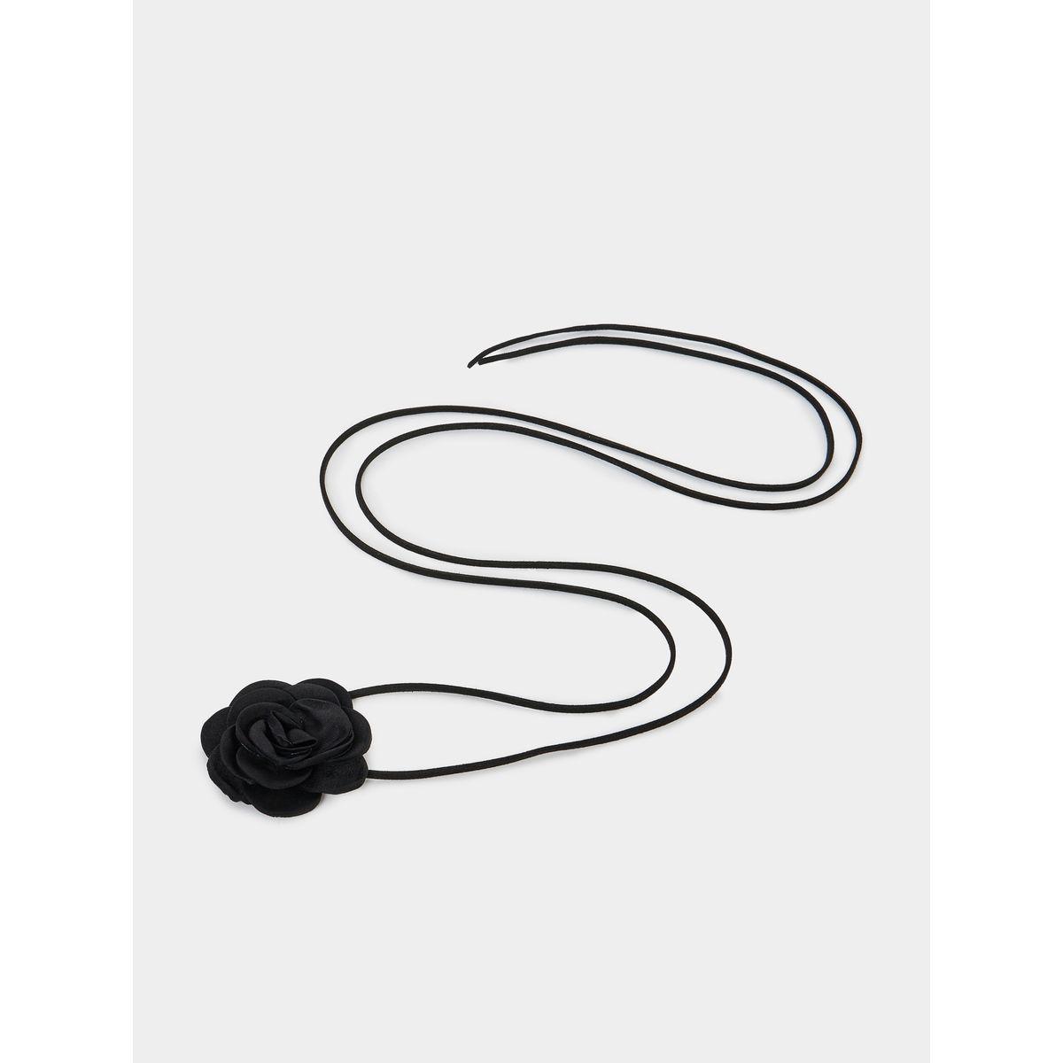 Styli Flower Accent Choker-women-watchesandjewellery-jewellery-necklacesandpendants-image-2