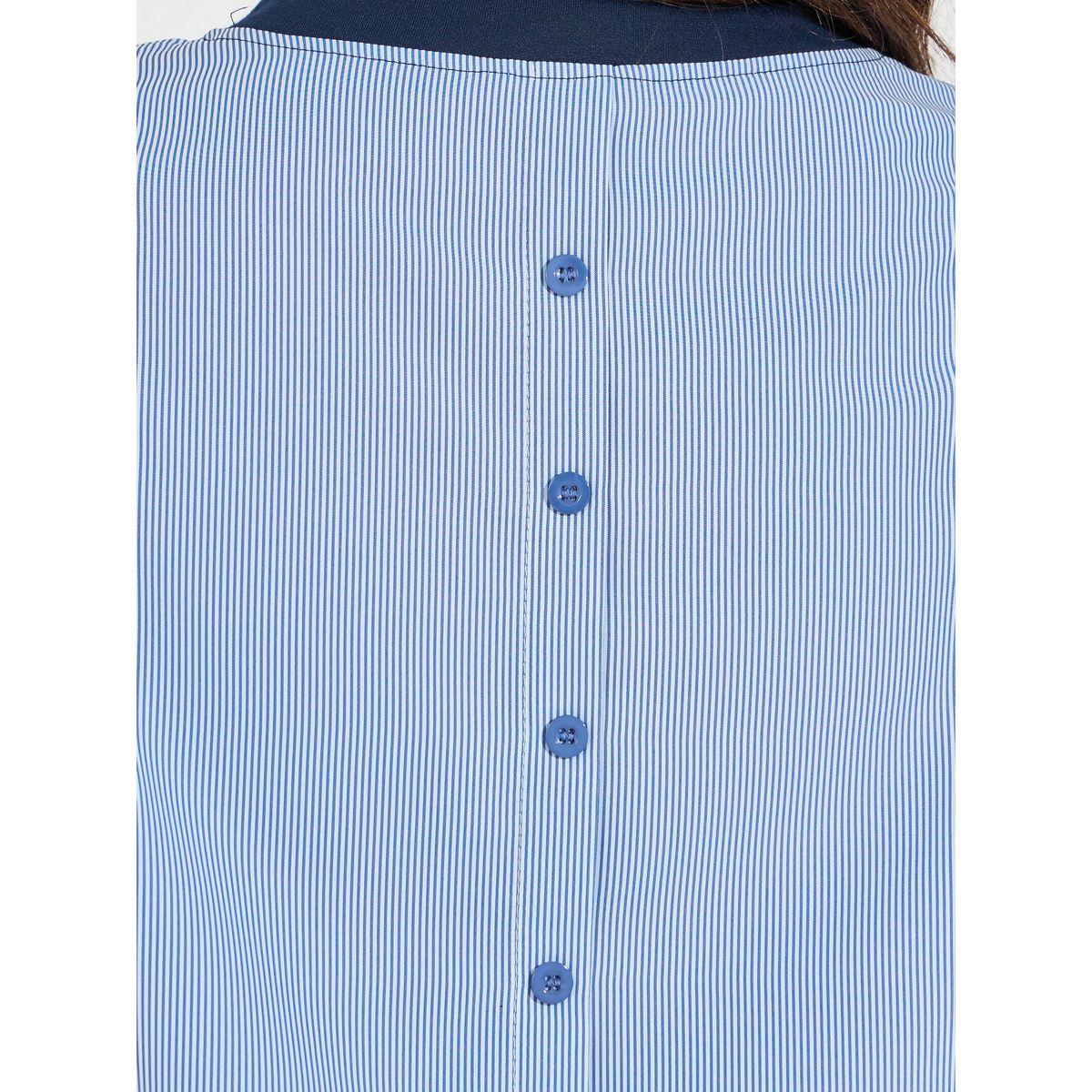 بلوزة مخططة مع أزرار-women-clothing-shirtsandblouses-blouses-image-5