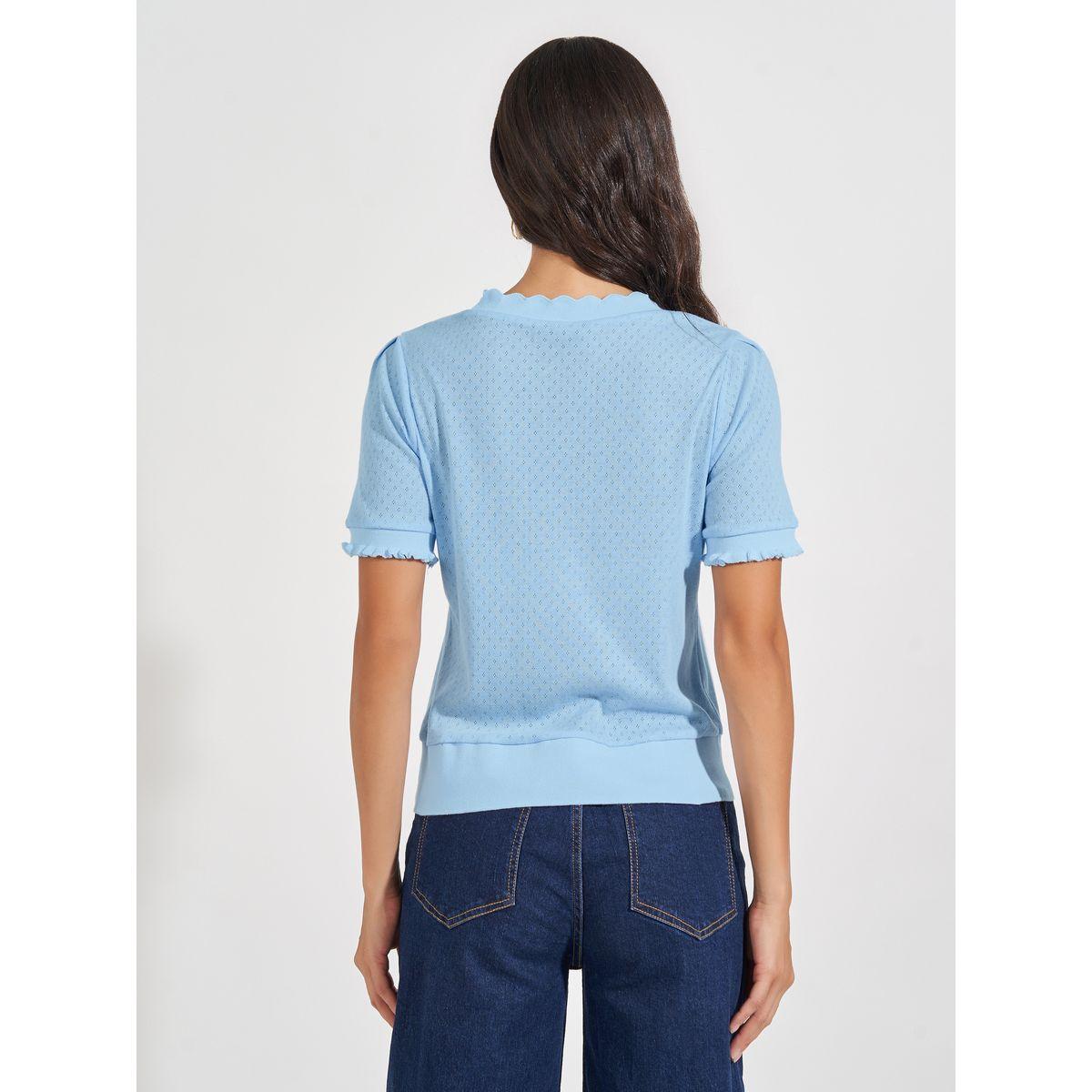 بلوزة محبوكة مع حافة بنمط خس-women-clothing-tshirts-image-4