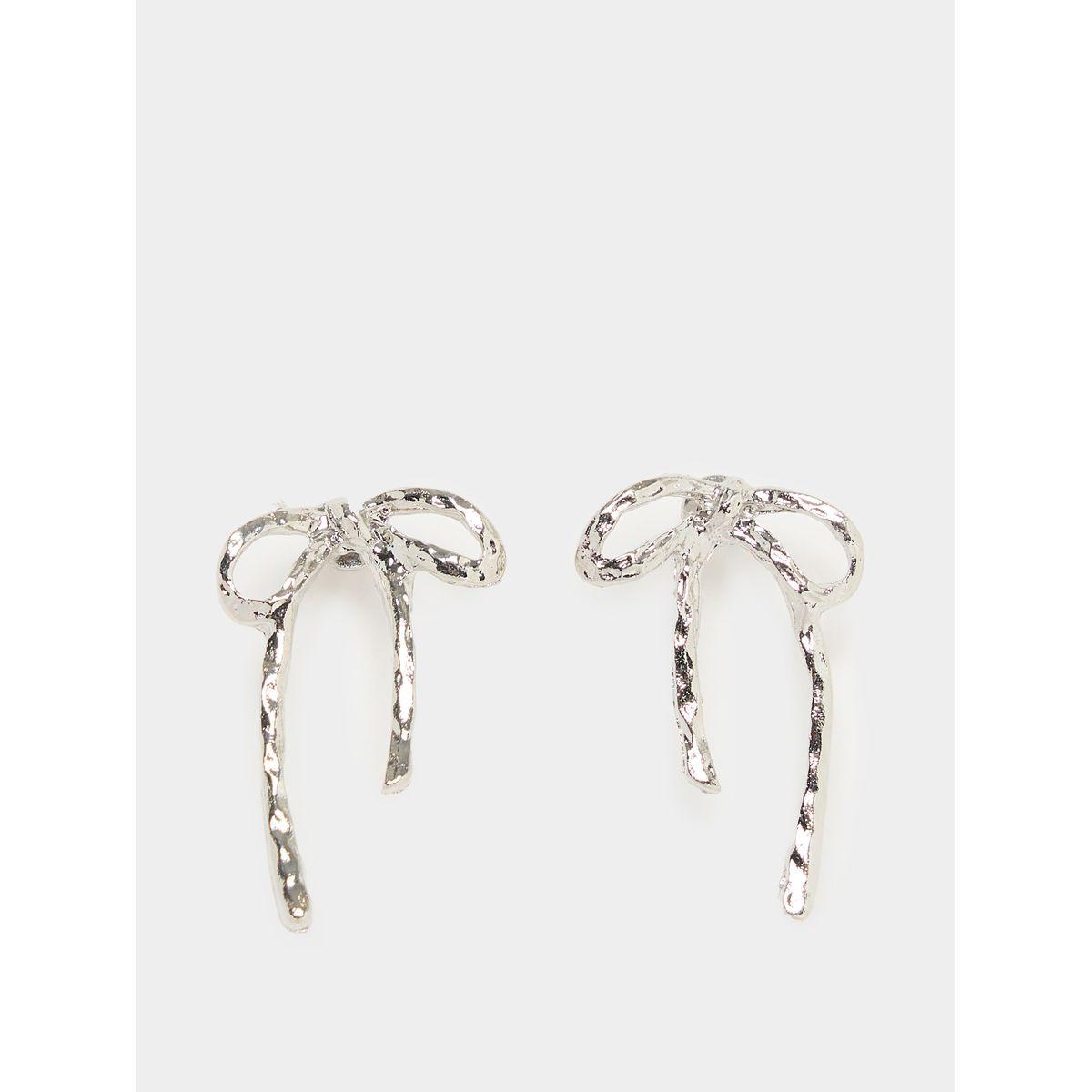 Styli Bow Earrings-women-watchesandjewellery-jewellery-earrings-image-1