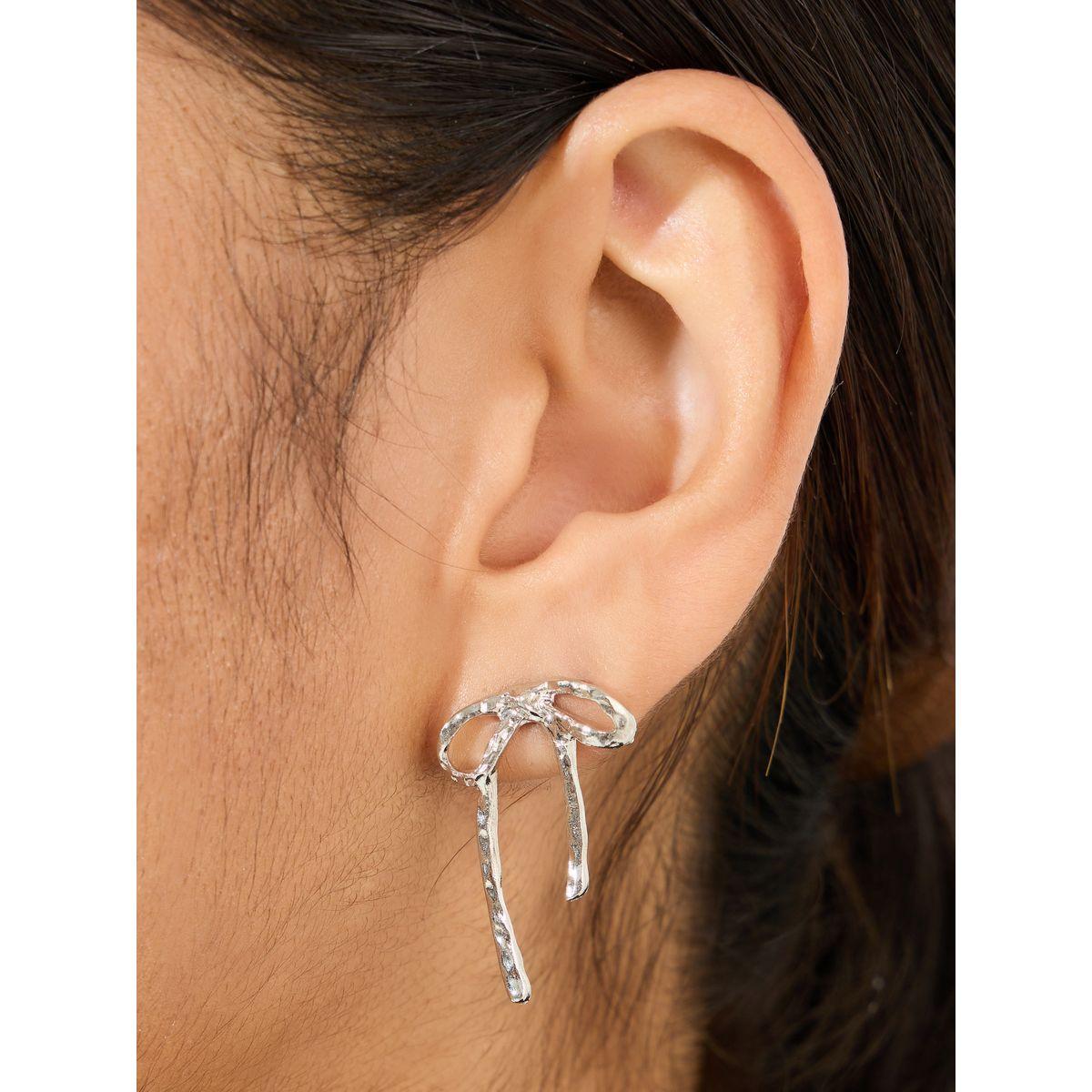 Styli Bow Earrings-women-watchesandjewellery-jewellery-earrings-image-2