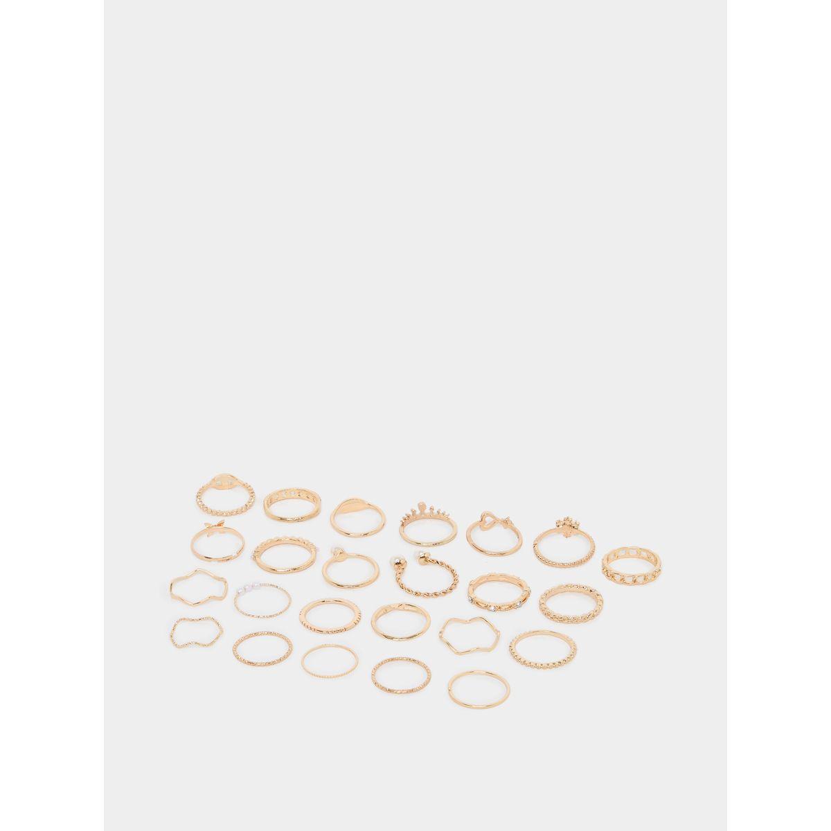 مجموعة من 20 خاتم عصري-women-watchesandjewellery-jewellery-rings-image-3