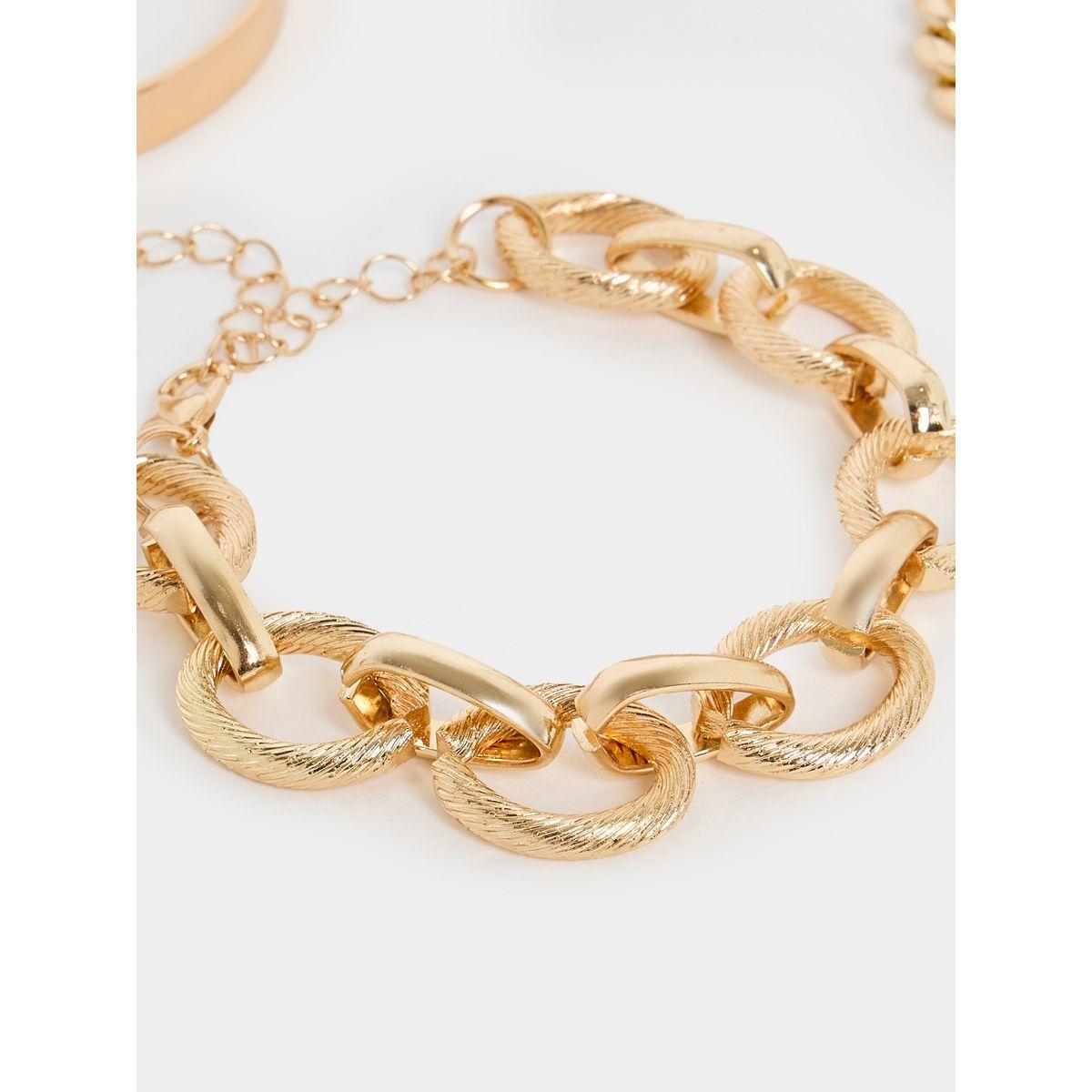 مجموعة من 4 أساور يد كاجوال-women-watchesandjewellery-jewellery-banglesandbracelets-image-5