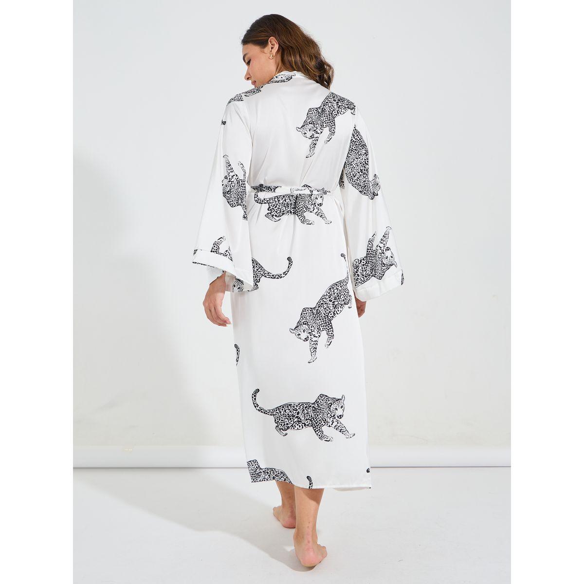 Styli Unwind Jaguar Print Satin Midi Robe-women-clothing-nightwear-robes-image-4