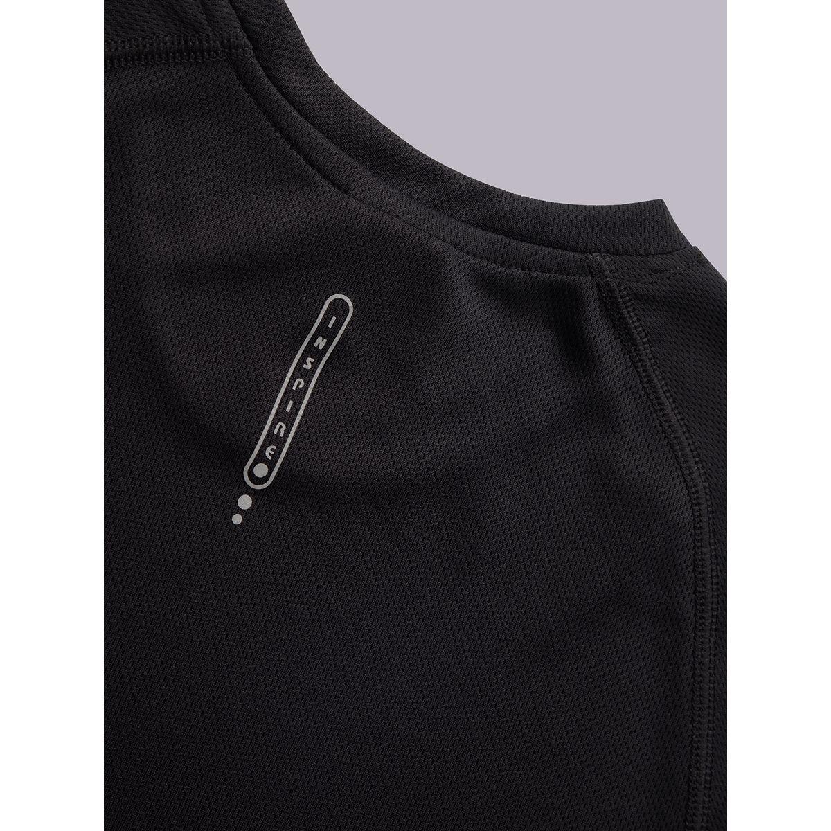 Technosport X Styli  Solid Slim Fit Crew Neck T-Shirt with Techno Cool-women-clothing-sportswearandactivewear-tshirtsandvests-image-9