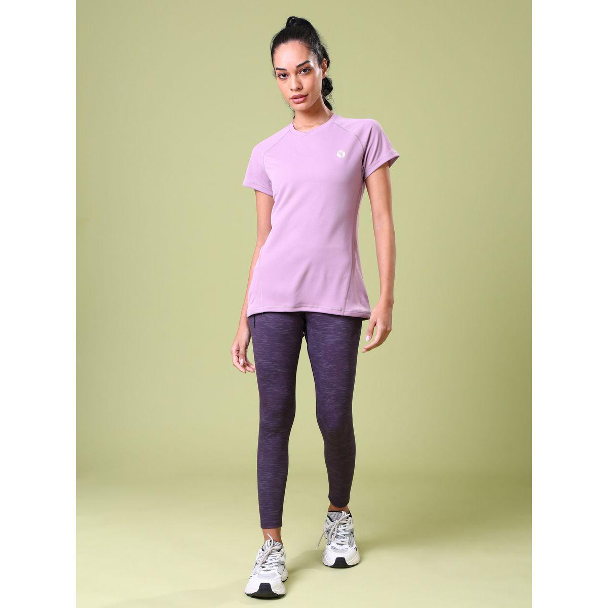 تيشيرت سادة بقصة سليم فت تكنوسبورت × ستايلي-women-clothing-sportswearandactivewear-tshirtsandvests-image-7