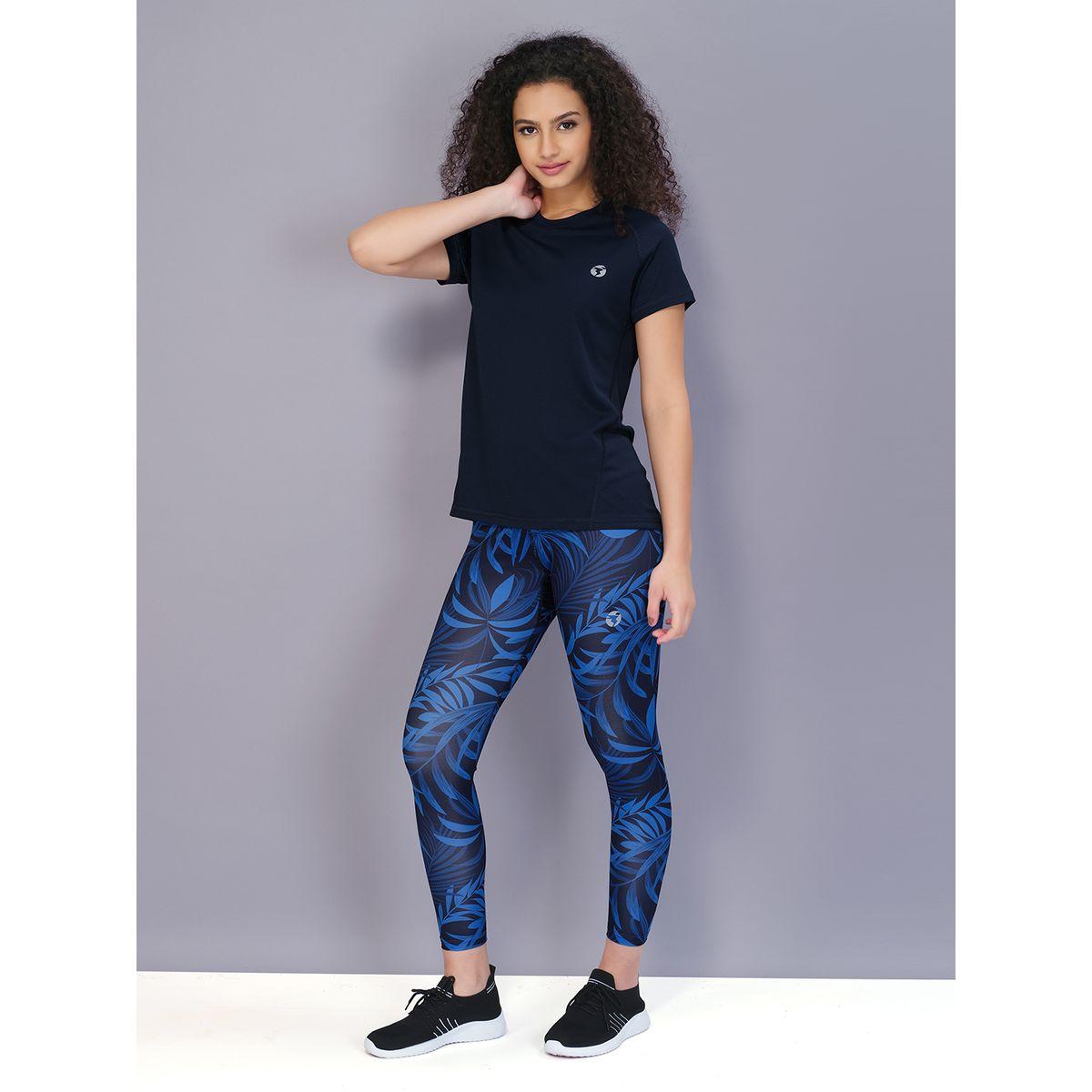 تيشيرت سادة بقصة سليم فت تكنوسبورت × ستايلي-women-clothing-sportswearandactivewear-tshirtsandvests-image-1