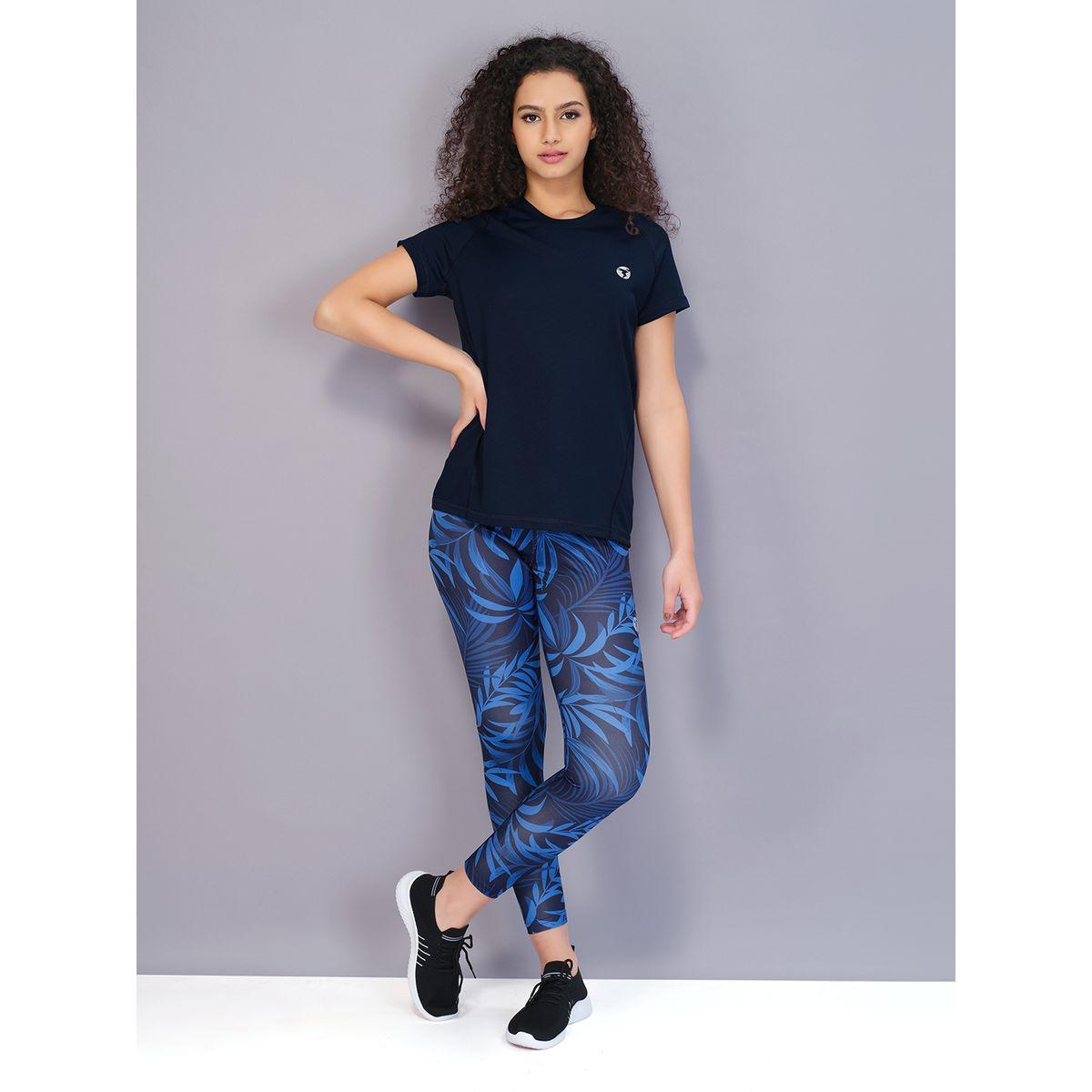 Technosport X Styli  Solid Slim Fit Crew Neck T-Shirt with Techno Cool-women-clothing-sportswearandactivewear-tshirtsandvests-image-6