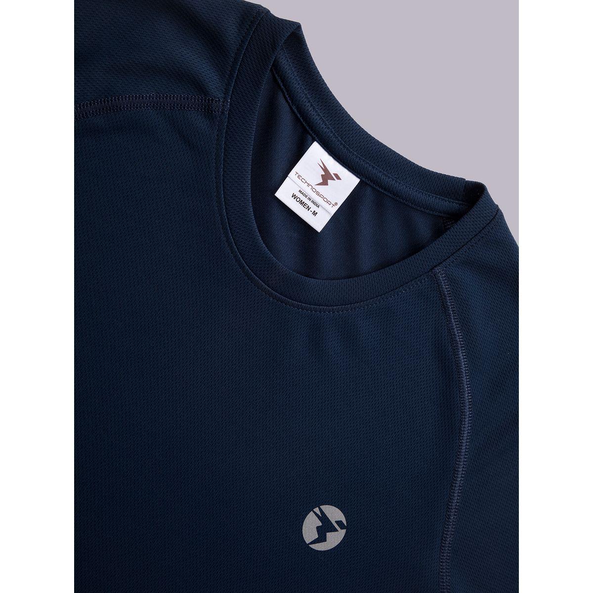 Technosport X Styli  Solid Slim Fit Crew Neck T-Shirt with Techno Cool-women-clothing-sportswearandactivewear-tshirtsandvests-image-9