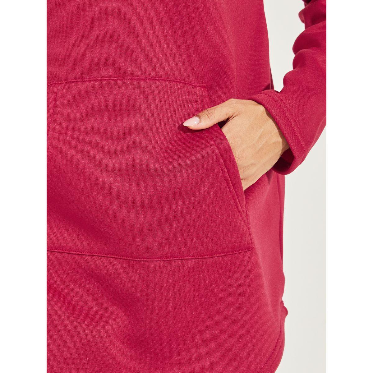 Styli Solid Kangaroo Pocket Solid Longline Hoodie-women-winterwear-hoodiesandsweatshirts-hoodies-image-3