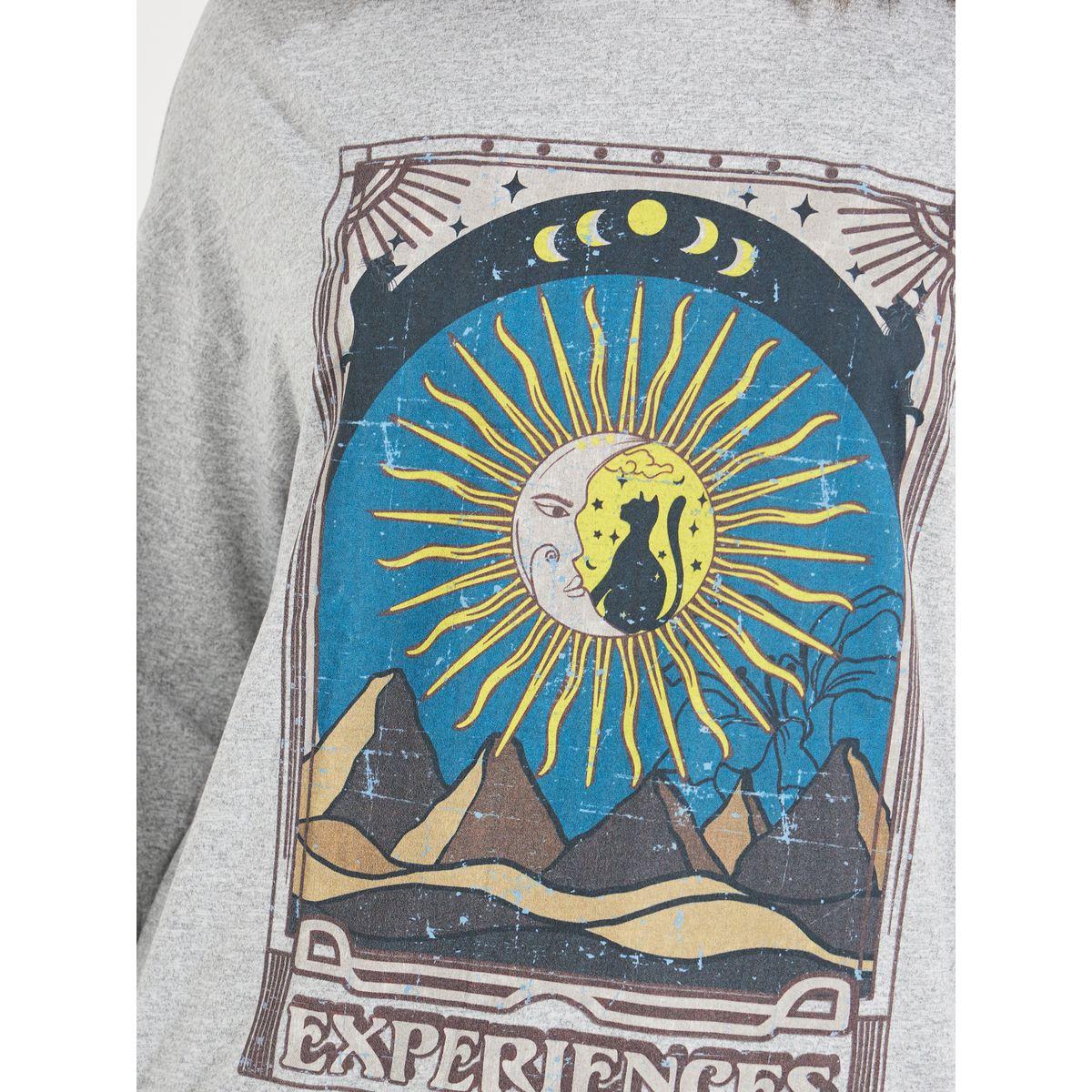 Styli Graphic Print Oversized Sweatshirt with Dropped Shoulder-women-winterwear-hoodiesandsweatshirts-sweatshirts-image-4