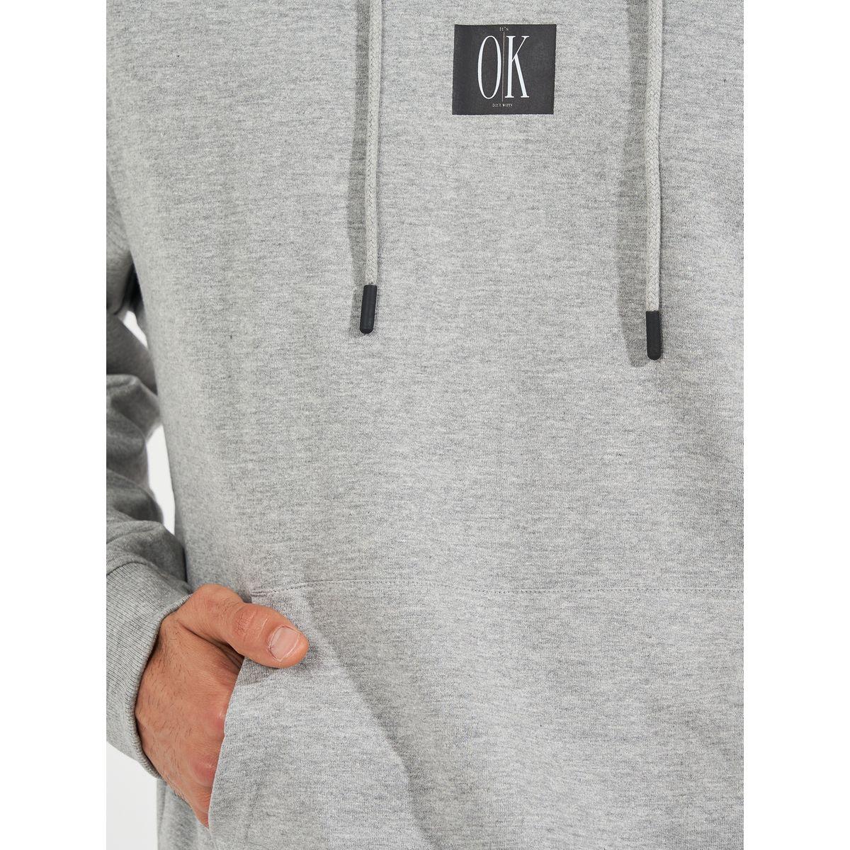 Styli Minimal Print Relaxed Fit Hoodie-men-winterwear-hoodiesandsweatshirts-image-3
