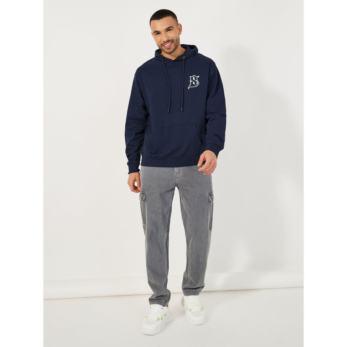 Styli Graphic Print Relaxed Fit Hoodie-men-winterwear-hoodiesandsweatshirts-image-2