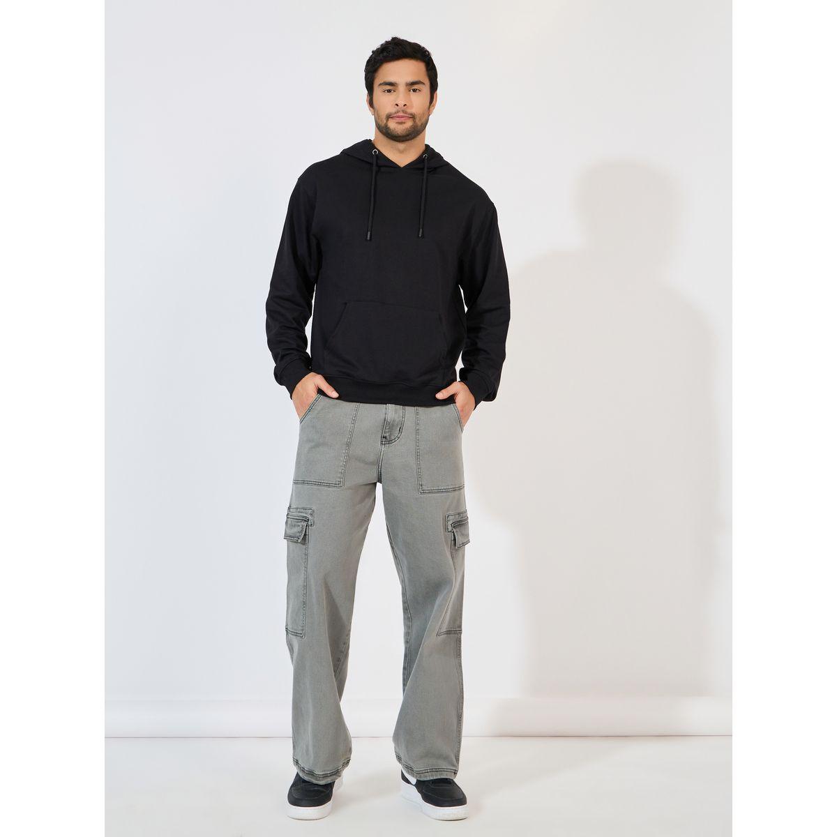 هودي مطبع بكتابة مع قصة مريحة-men-winterwear-hoodiesandsweatshirts-image-3
