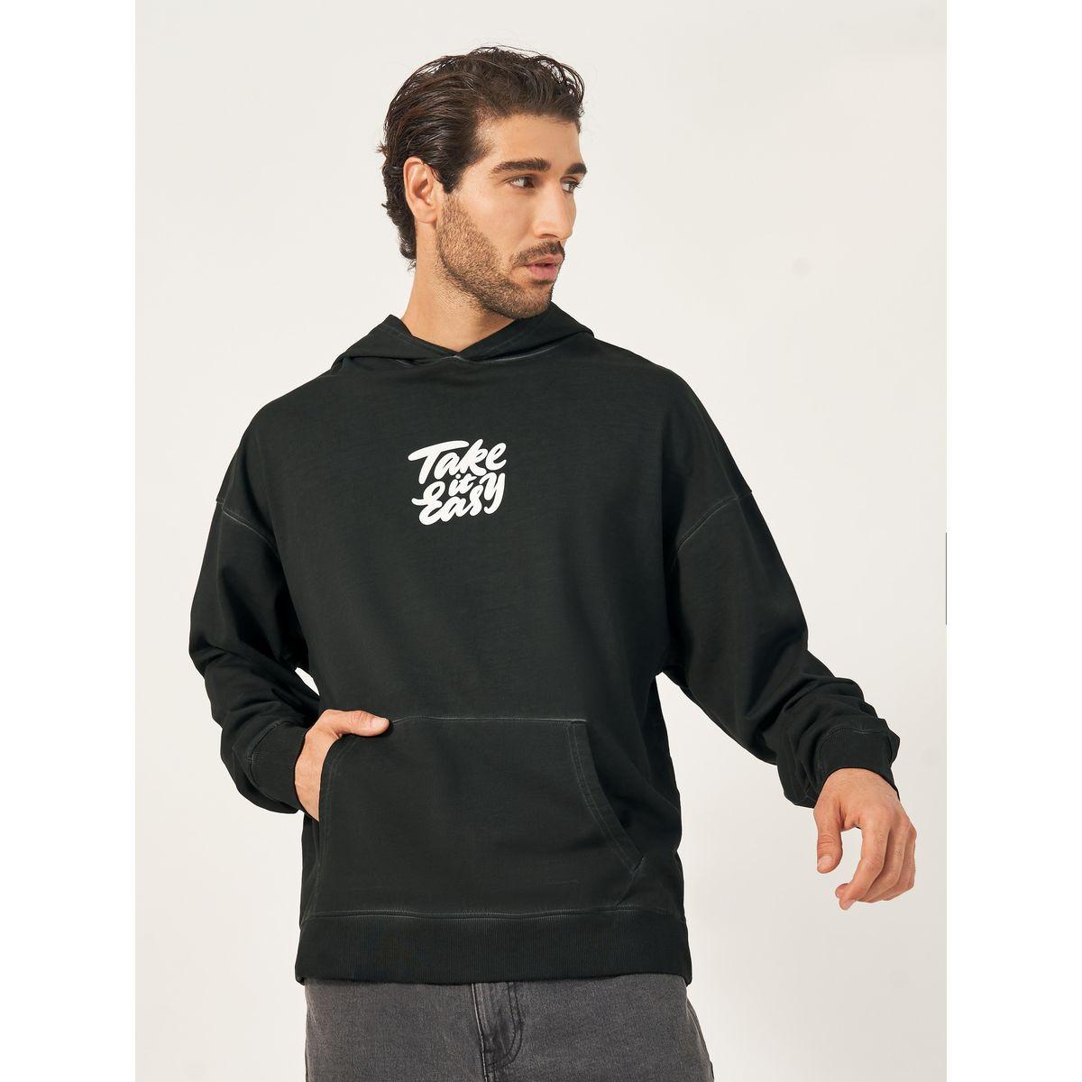 Styli Acid Washed Slogan Print Oversized Hoodie-men-winterwear-hoodiesandsweatshirts-image-1