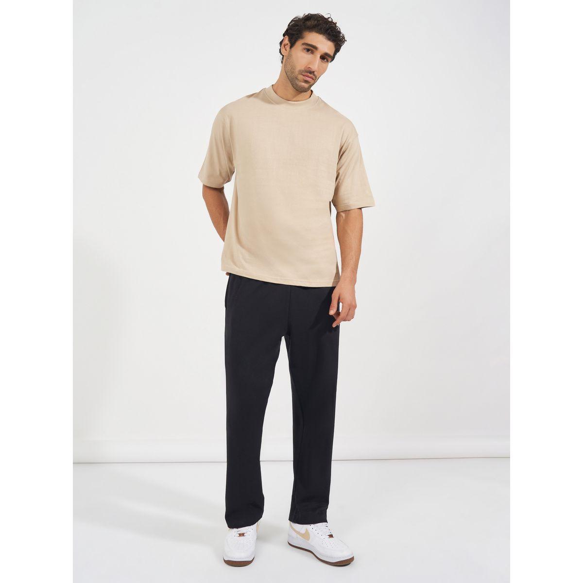 Styli Minimal Print Relaxed Fit Interlock Joggers-men-clothing-bottoms-joggers-image-1
